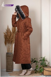 900 Ara Boy Şişme Mont - Taba