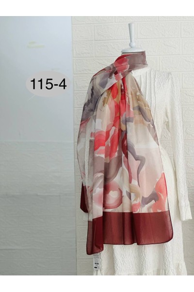 115-4 Desenli Şal 