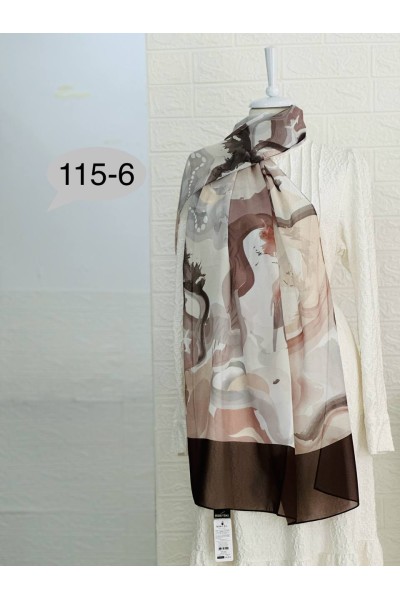 115-6 Desenli Şal 