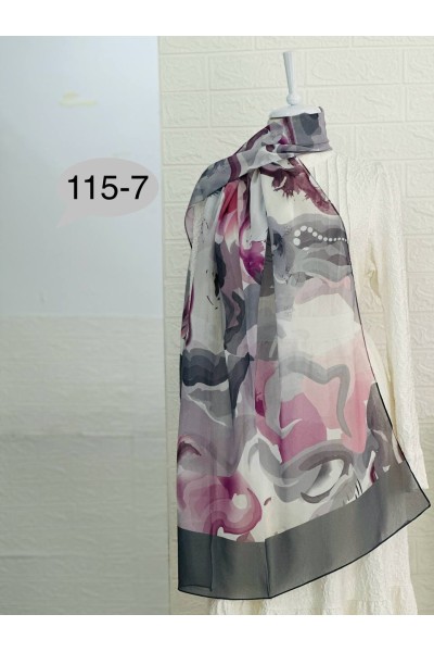 115-7 Desenli Şal  