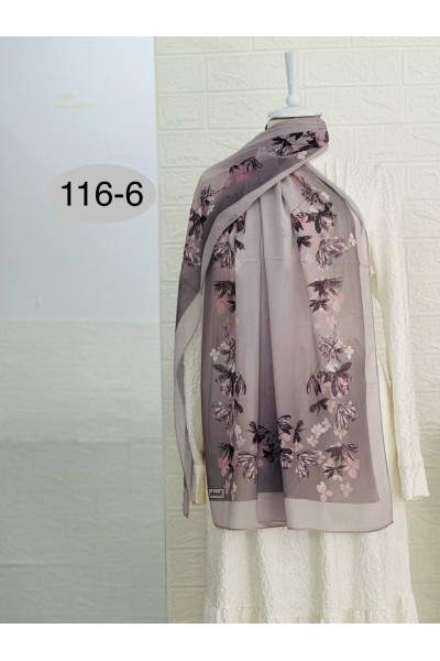 116-6 Desenli Şal 