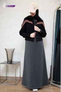 1240 Spor Takım (4mevsim) - Gri-Siyah