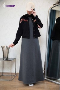 1240 Spor Takım (4mevsim) - Gri-Siyah