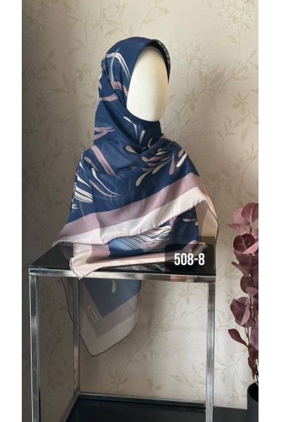 508-8 Şifon Krep Eşarp (130 CM) 