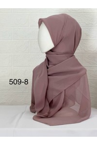509-8 Şifon Krep Eşarp (125 CM)