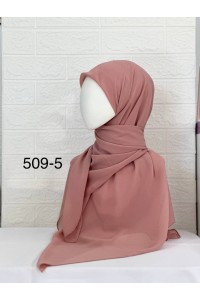 509-5 Şifon Krep Eşarp (125 CM)