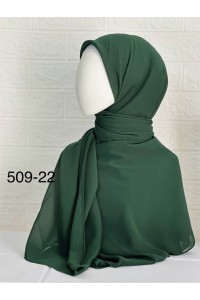 509-22 Şifon Krep Eşarp (125 CM)