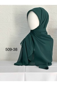 509-38 Şifon Krep Eşarp (125 CM)